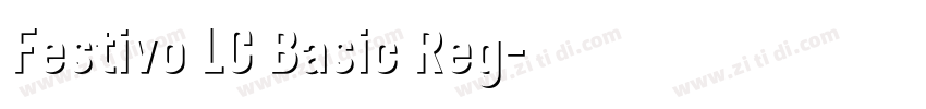 Festivo LC Basic Reg字体转换
